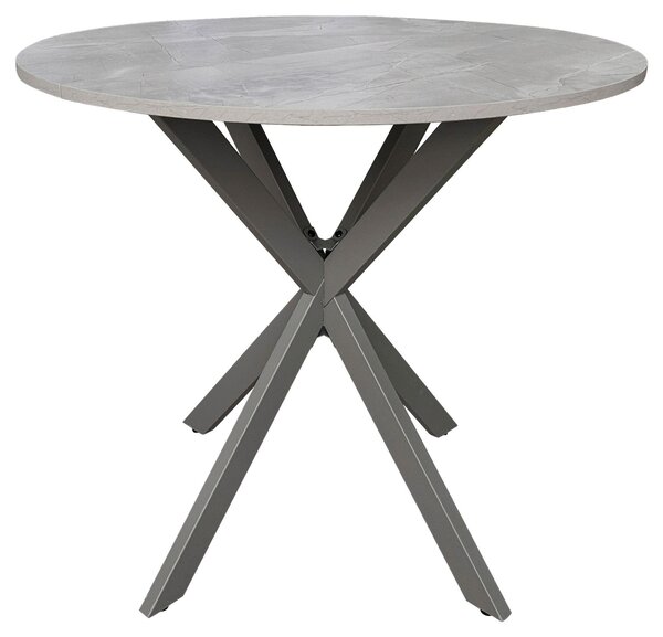 JÍDELNÍ STŮL, šedá, 80/80/75 cm MID.YOU - Jídelní stoly