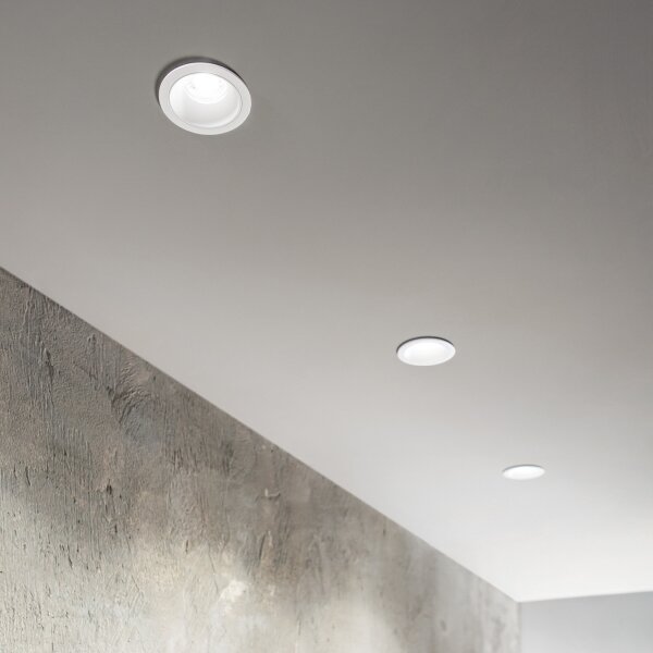 Ideal Lux - LED Podhledové svítidlo GAME TRIM LED/5,5W/230V pr. 5,8 cm bílá