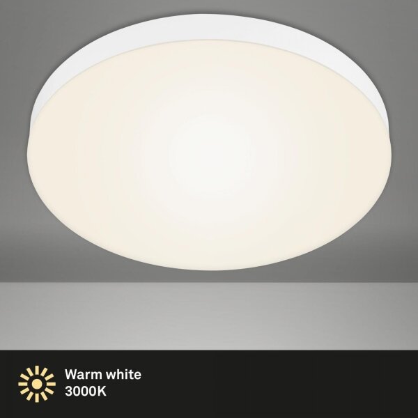 Briloner 7068-016-LED Stropní svítidlo FLAME LED/24,5W/230V 3000K pr. 38 cm bílá