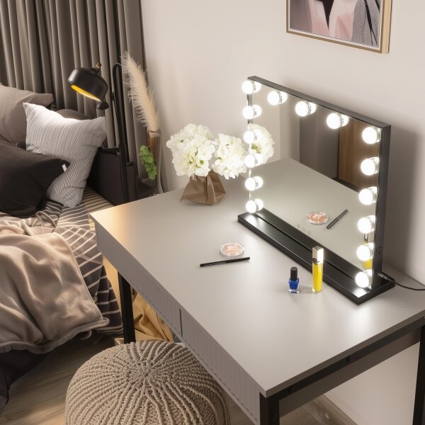 Brilagi - LED Stmívatelné make-up zrcadlo HOLLYWOOD LED/15W/230V 3000/4000/6500K