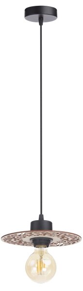Lustr na lanku FALCO 1xE27/60W/230V pr. 20 cm béžová