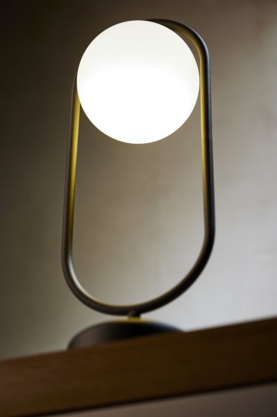 Jupiter 2044 - Stolní lampa IGON 1xE14/40W/230V černá