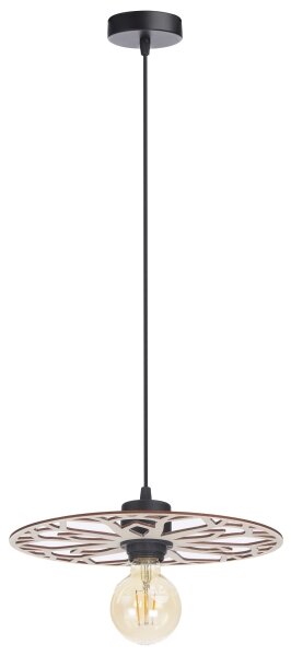 Lustr na lanku FALCO 1xE27/60W/230V pr. 30 cm béžová