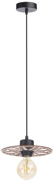 Lustr na lanku FALCO 1xE27/60W/230V pr. 20 cm béžová