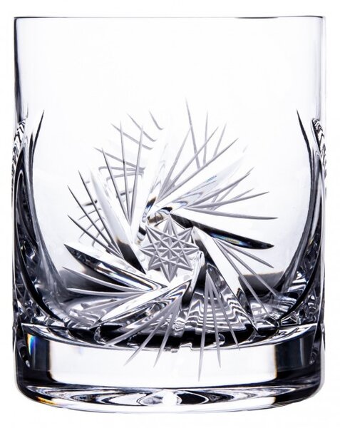 ONTE CRYSTAL Broušené sklenice na whisky 330ml, Větrník