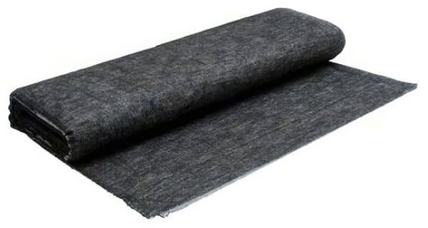 KUFNER Rašlová vložka nažehlovací KUFNER jednostranně lepící / nažehlovací, černá, š.150cm, 65g/m2 (látka v metráži)