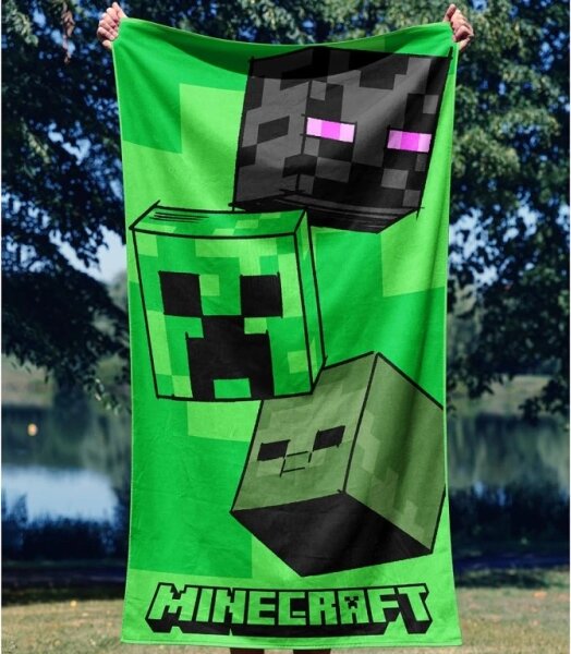 Carbotex osuška Minecraft Mob Head 70x140 cm