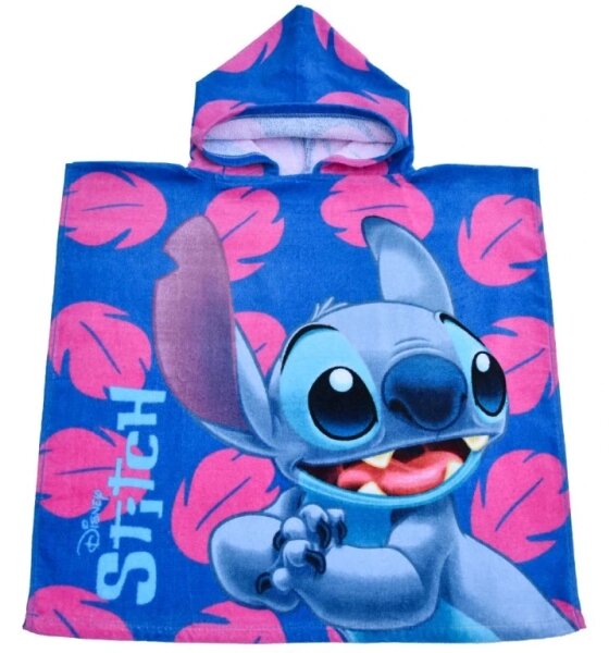 Carbotex dětské pončo Lilo a Stitch Malý Rošťák 50x115 cm