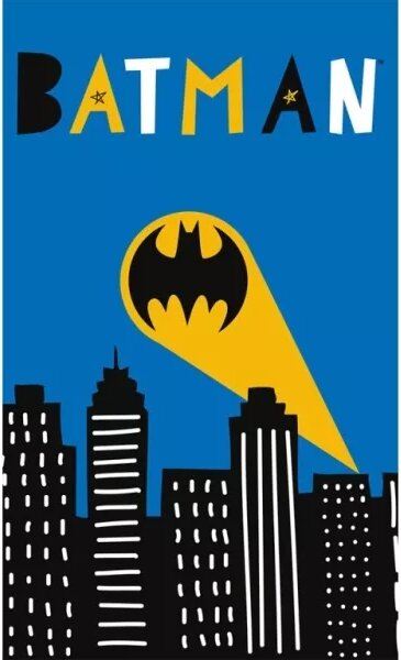 Carbotex Dětský froté ručník Batman Gotham City 30x50 cm