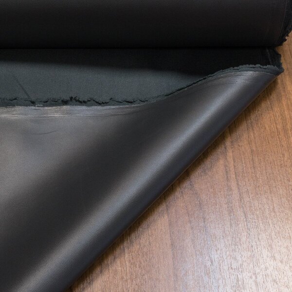 Slunečníkovina/kočárkovina nepropustná KORDURA PVC FLAT 940 antracit 260 g/m2, š.150cm (látka v metráži)