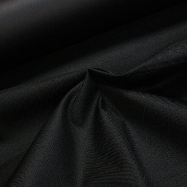 Slunečníkovina/kočárkovina nepropustná KORDURA PVC FLAT 982 černá 260 g/m2, š.150cm (látka v metráži)
