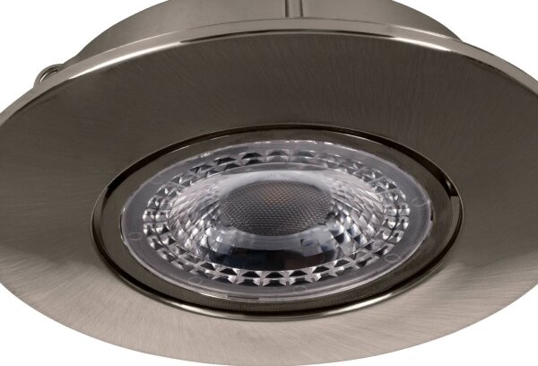 Eglo 75765 - SADA 3x LED Podhledové svítidlo ZUJAR LED/3,4W/230V chrom