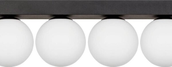 Zuma Line 1202 - Stropní svítidlo SPHERE 5xG9/8W/230V černá