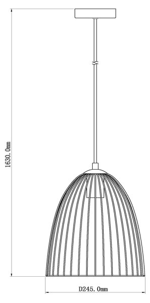 Lucide 74417/01/33 - Lustr na lanku MACARONS 1xE27/40W/230V pr. 24,5 cm zelená