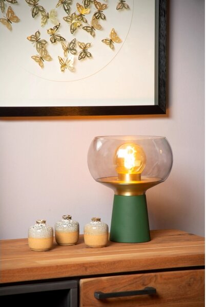 Lucide 05540/01/33 - Stolní lampa FARRIS 1xE27/25W/230V zelená