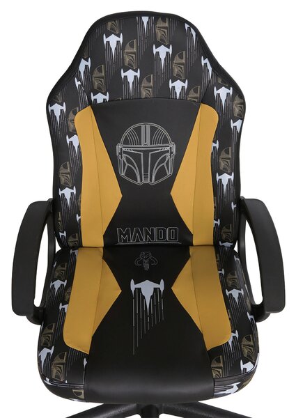 HERNÍ ŽIDLE, vzhled kůže, hnědá, černá Star Wars - Online Only kancelářské židle, Online Only