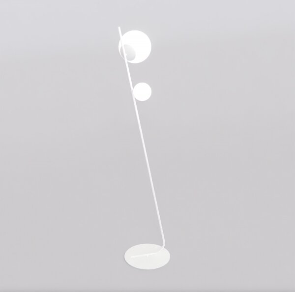 Stojací lampa TATU 2xG9/8W/230V bílá