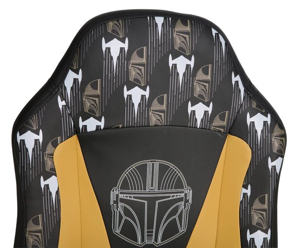 HERNÍ ŽIDLE, vzhled kůže, hnědá, černá Star Wars - Online Only kancelářské židle, Online Only