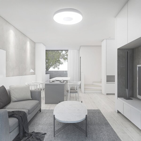 LED Stmívatelné stropní svítidlo LED/40W/230V 3000-6500K 39 cm bílá + DO