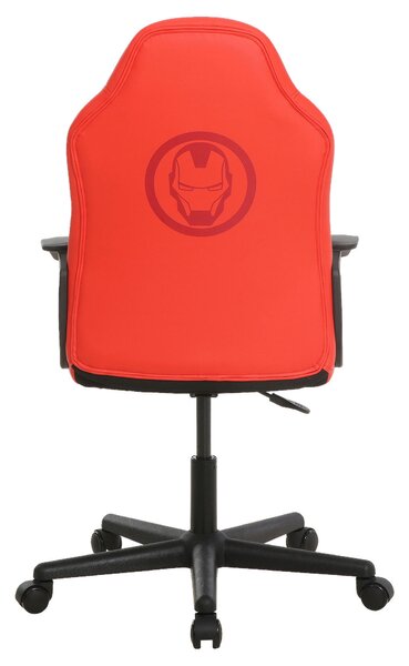 HERNÍ ŽIDLE, vzhled kůže, červená, barvy zlata Marvel - Online Only kancelářské židle, Online Only