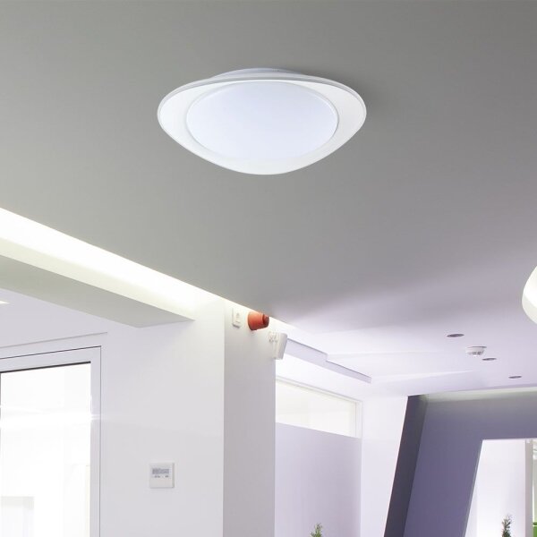 LED Stmívatelné stropní svítidlo LED/40W/230V 3000-6500K 45 cm bílá + DO