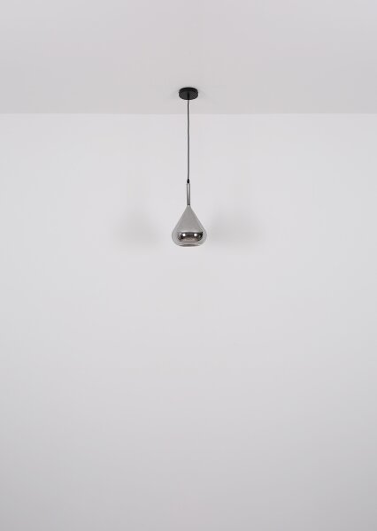 Globo 15542 - Lustr na lanku GEEKY 1xE27/60W/230V pr. 20 cm černá
