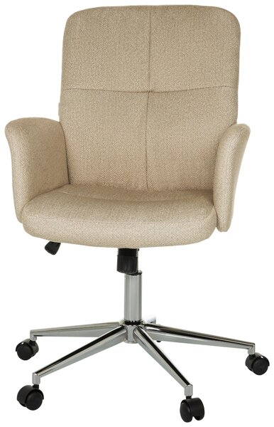 OTOČNÁ ŽIDLE, plochá tkanina, béžová MID.YOU - Online Only kancelářské židle, Online Only