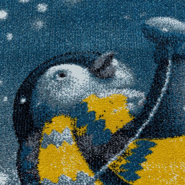 Dětský kusový koberec Funny 2110 blue 160x230 cm