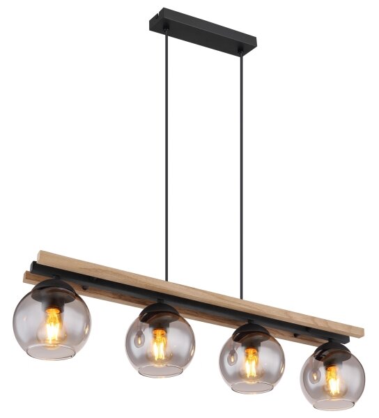 Globo 15569-4HW - Lustr na lanku CONNI 4xE27/25W/230V