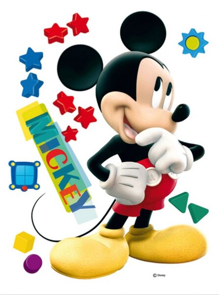 DC FIX Samolepicí maxi nálepka Mickey Mouse AGF00858 85×65cm