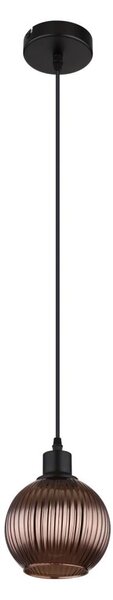 Globo 15638B - Lustr na lanku ZUMBA 1xE27/25W/230V pr. 15 cm měď
