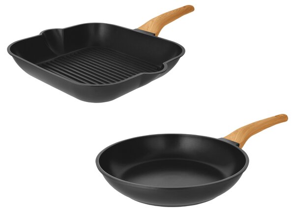 Silvercrest® Grilovací pánev / Pánev z hliníkové litiny, Ø 28 cm (100404740)