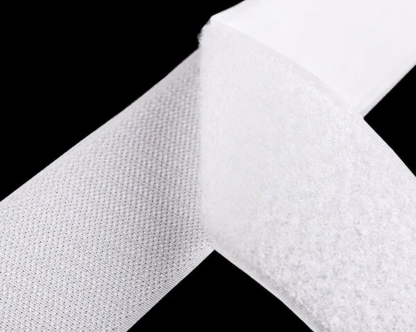 Stoklasa Suchý zip háček + plyš 750186 bílý, šířka 10cm (v metráži)