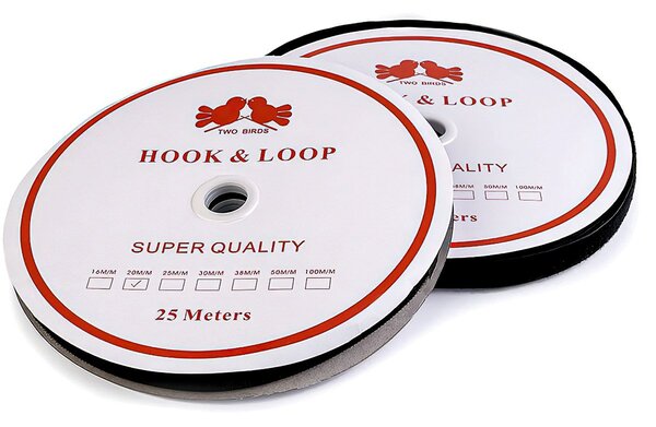 Stoklasa Suchý zip háček + plyš 750626 černý, šířka 2cm (v metráži)