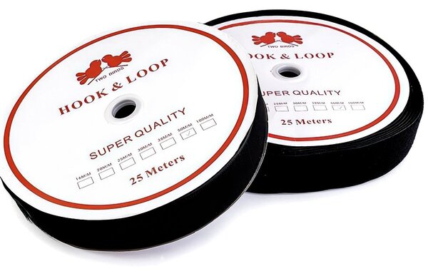 Stoklasa Suchý zip háček + plyš 750627 černý, šířka 5cm (v metráži)