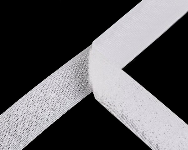 Stoklasa Suchý zip háček + plyš 750502 bílý, šířka 2cm (v metráži)