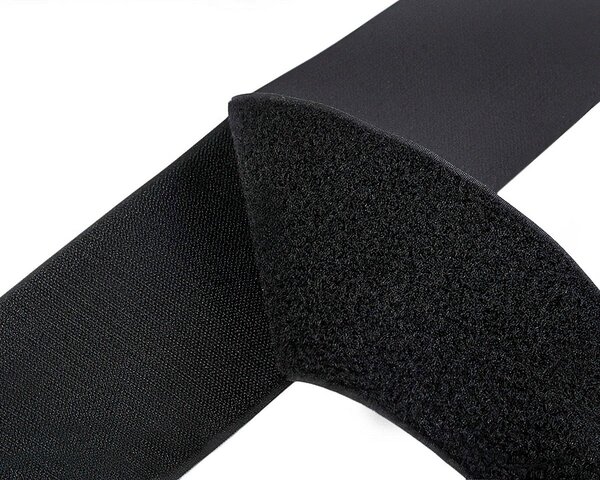 Stoklasa Suchý zip háček + plyš 750186 černý, šířka 10cm (v metráži)