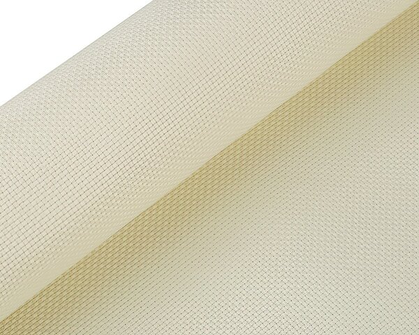 Stoklasa Vyšívací látka KANAVA 5 jednobarevná vanilková 380634/2, š.50cm (látka v metráži)