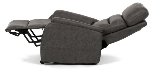 Polohovací křeslo černé, elektrické TV-L8904 BK3