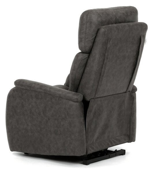 Polohovací křeslo černé, elektrické TV-L8904 BK3