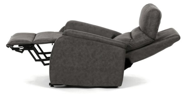 Polohovací křeslo černé, elektrické TV-L8904 BK3