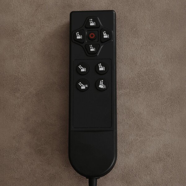 Polohovací křeslo béžové, elektrické TV-L8904 LAN3