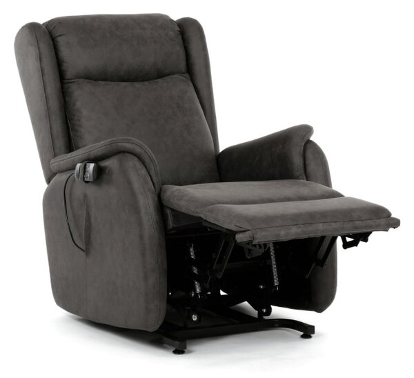Polohovací křeslo černé, elektrické TV-L8902 BK3