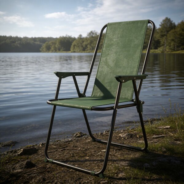 Zahradní skládací židle VERDE zelená
