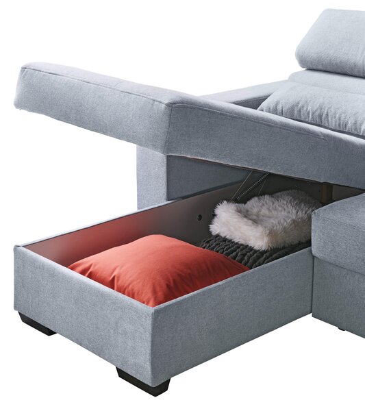 ROHOVÁ SEDAČKA, textil, červená Carryhome - Sedací soupravy, Online Only
