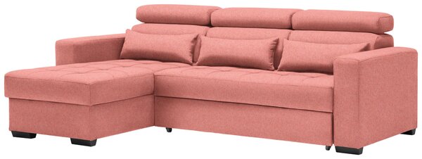 ROHOVÁ SEDAČKA, textil, korály Carryhome - Sedací soupravy, Online Only