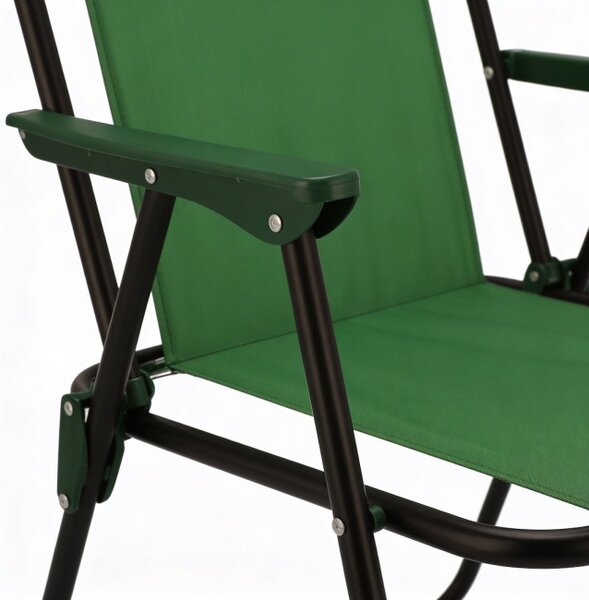 Zahradní skládací židle VERDE zelená