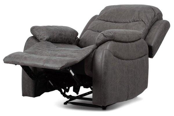 Polohovací křeslo šedé TV-4086 GREY