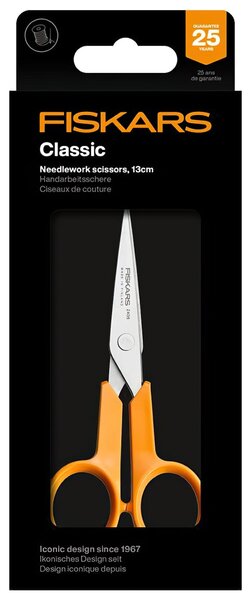 Fiskars Vyšívací nůžky FISKARS 1075057, ostré hroty , délka 13 cm
