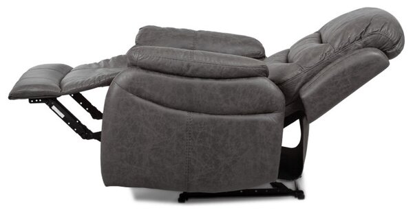 Polohovací křeslo šedé TV-4086 GREY